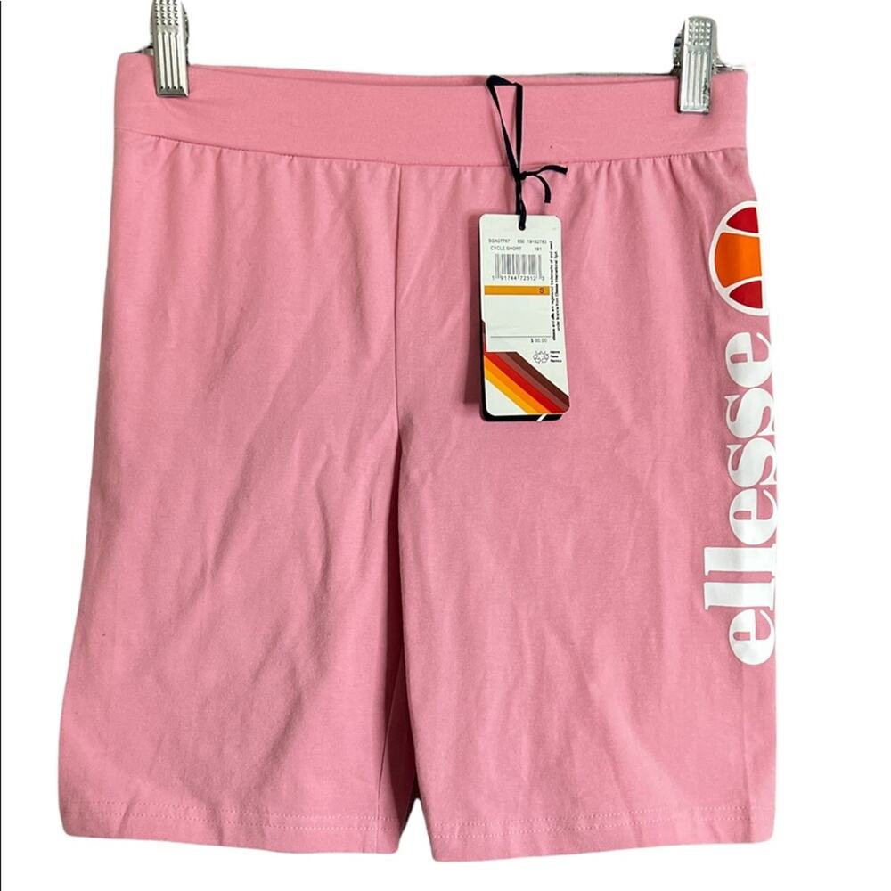 Ellesse Womens Pink Cycle Shorts Sz S